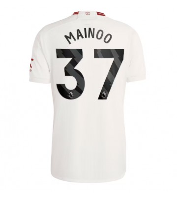 Manchester United Kobbie Mainoo #37 Tercera Equipación 2023-24 Manga Corta